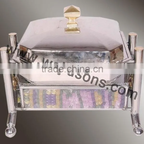New Rounded Base Chafing Dish | Handmade Chafing Dish | Best Quality Chafing Dish | Stainless Steel Chafing Dish photo-3