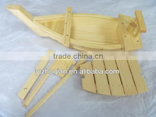 High Quality Wooden Sushi Boat For Party photo-5