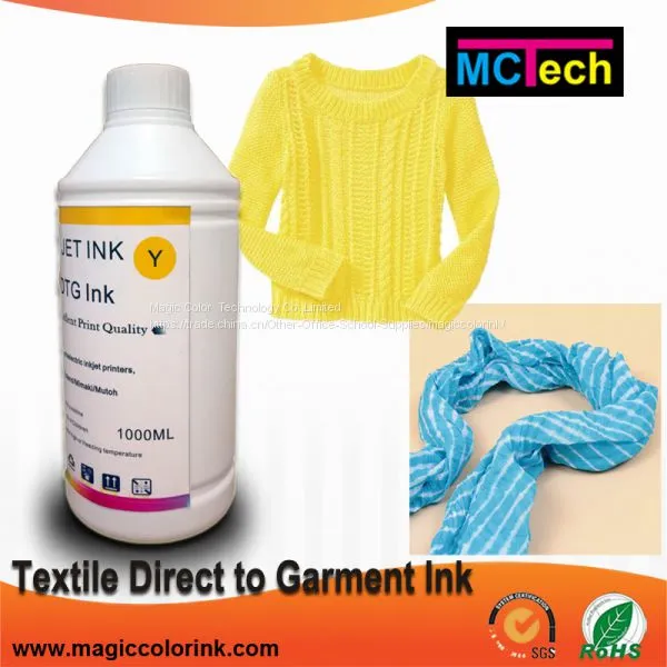 New Premium Pure Cotton Dtg Textile Pigment White Ink For Brother Gt3 Gt-361 Gt-3 Series photo-2