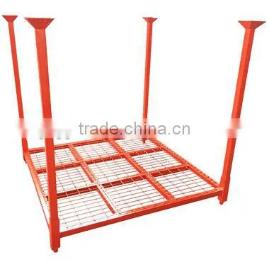 Heavy Duty High Stability Pallet Tire Rack PR2011 With Wire Mesh photo-3