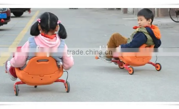 New Arrive Children 3 Wheel Swing Bike Scooter Kids Tricycle Bicycle Ride Toy photo-3
