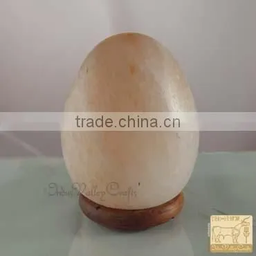 Egg Rock Salt Lamp, Crystal Egg Salt Lamp, Himalayan Egg Lamp
