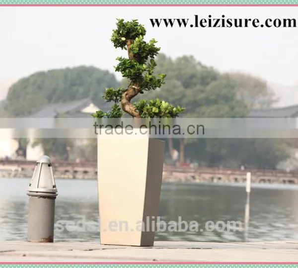 2015 Salable Tall Vase,large Square Flowerpot,home & Garden Decoration photo-2