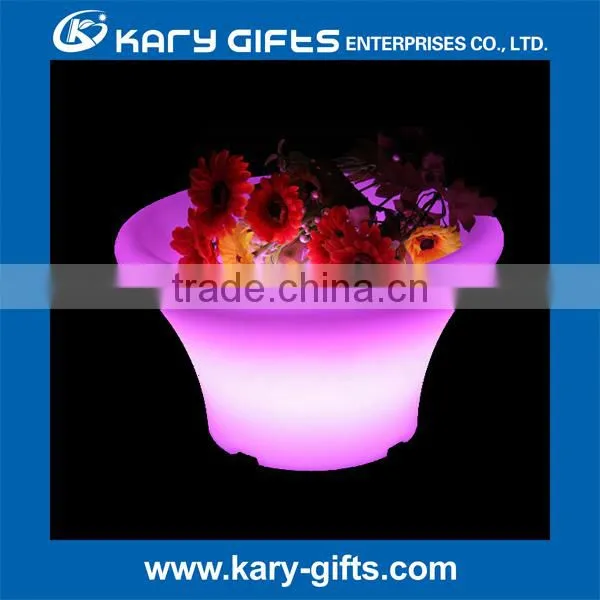 Plastic Led Light Flower Pot Home & Garden Supplies Fancy Led Fruit Bowl photo-2