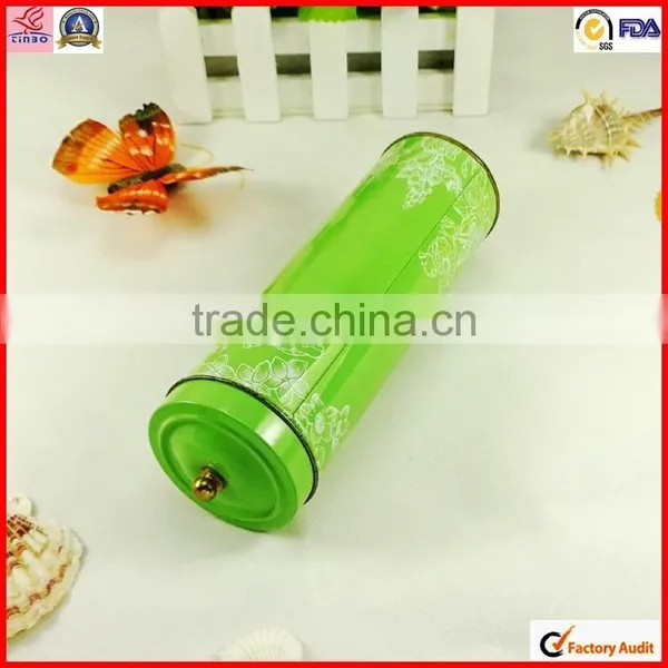 Small Round Tin Metal Tea Packaging Box photo-5
