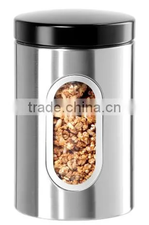 Stainless Steel Kitchen Storage Canister Coffee Canister photo-2
