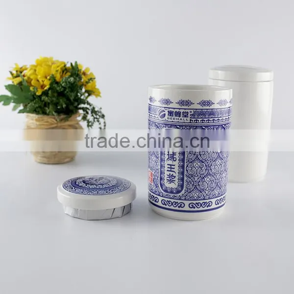Gifts and Crafts Storage Containers Mason Jars Porcelain Canister Set photo-2