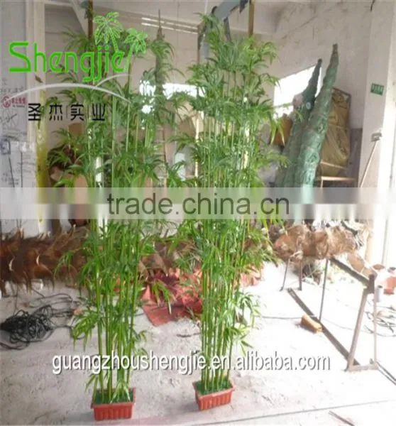 SJLJ013152 Artificial Garden Fence Decorative Plants Plastic Bamboo photo-2
