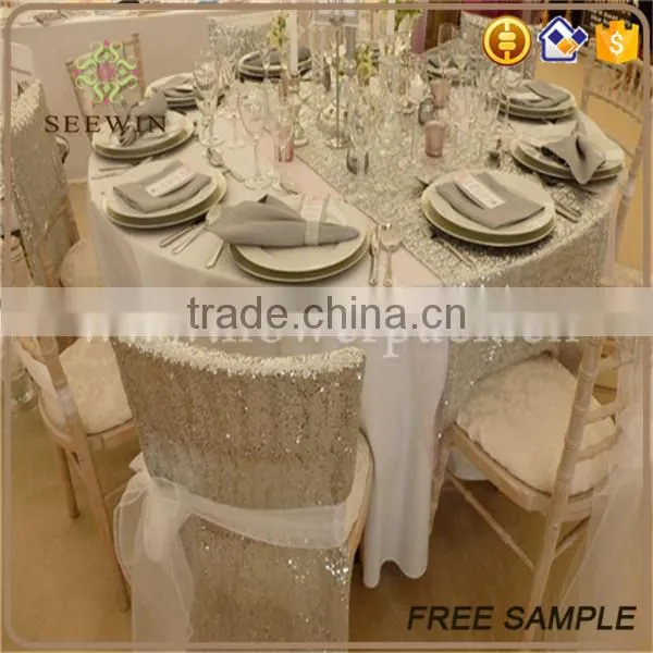 Shining Spandex Sequin Chair Cover for Bauquet/wedding photo-2