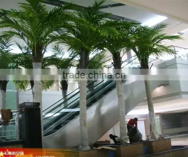 Home Garden Edging Decorative 5ft to 16ft Height Outdoor Artificial Green Plastic Palm Trees EDS06 0827 photo-3