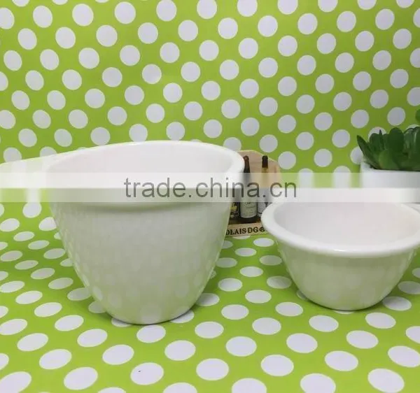 Stocked Popular White Ceramic Bowl Ceramic Dished With Single Handles photo-4