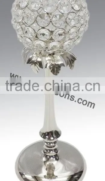 Wedding Crystal Votive Candle Stand photo-6