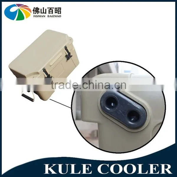 Rotomolded Locking Plastic Fishing Ice Rotomolded Cooler Commercial Storage Container photo-2