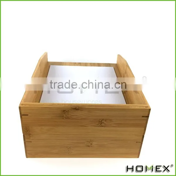 Natural A4 Bamboo Letter Tray/ Paper Storage Tray Homex-BSCI photo-2