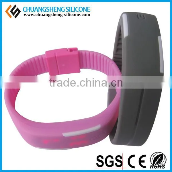 Led Display Watch, Silicone Wristwatch, Time Watches photo-3