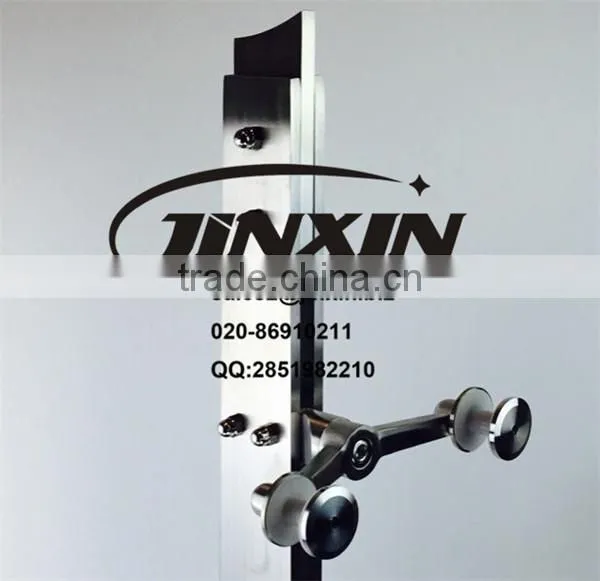 JINXIN Tempered Glass Fence Panels Stair Railing Cost 12mm Clear Tempered Glass Railing photo-3