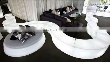 Rechargeble led cube stool with DMX control