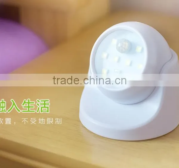 8 LED Motion Sensor Garden Security Lamp Outdoor Waterproof Light photo-2