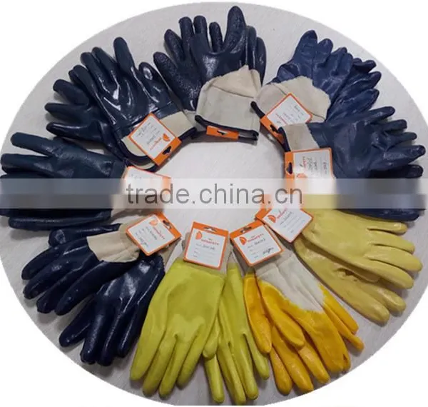 DDSAFETY 2017 Cheap Nbr Glove With Rough Chip Finished photo-3
