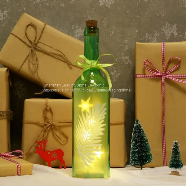 Glass Bottle With LED Light photo-3