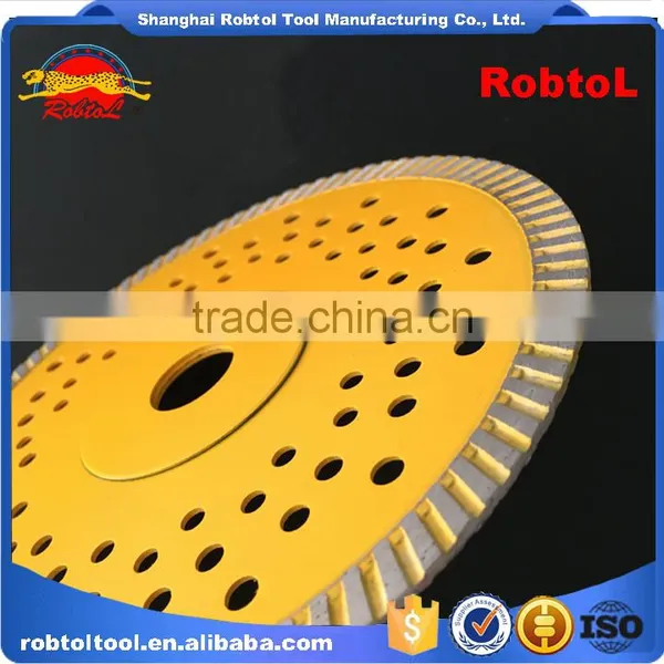 180mm Turbo Diamond Saw Blade Circular Saw Blade Rim Cutting Disc Stone Cutter Wheel Disk Socket Flange 7" photo-4
