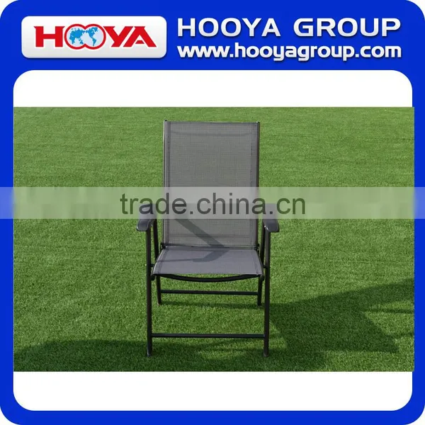 4pcs Iron Outdoor Leisure Folding Chair,black+silver,68CM*59CM*95cm photo-2