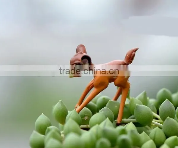 Mini CUTE Fashional Resin Decoration, Mini Bambi Micro Landscape More Meat Landscape Gardening DIY Furnishing Articles photo-2