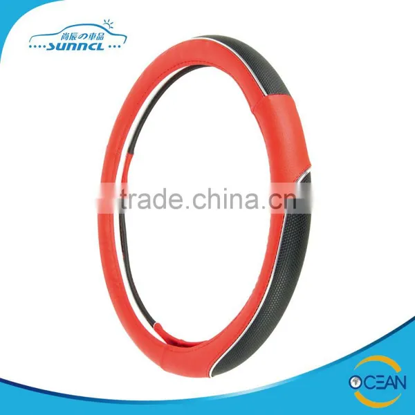 More Color Choice Steering Wheel Cover Leather photo-6