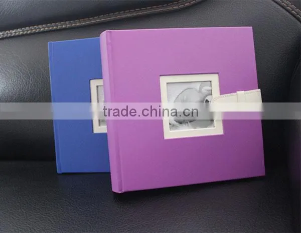 PU Wrap Cover 10x10 Photo Album 200 Photos Hold Album photo-2