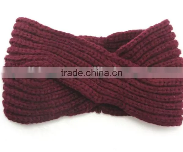 STOCK Wholesale Crochet Head Wraps Crochet Knit Headwrap photo-4