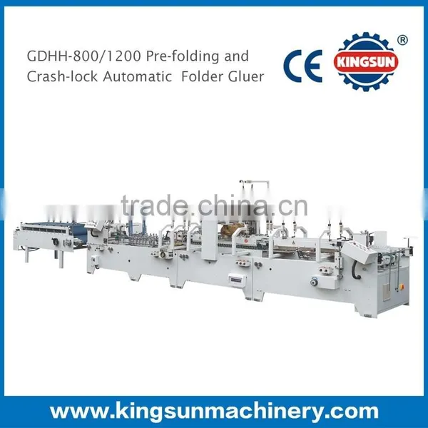 GDHH Series High Speed Automatic Carton Folder Gluer machine