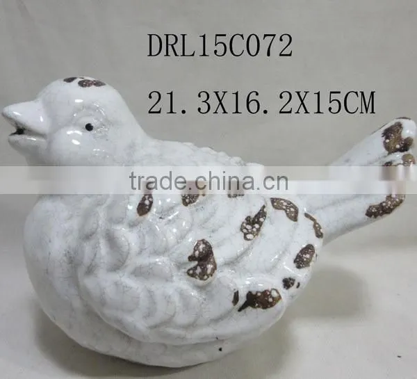 decorative birds in ceramic