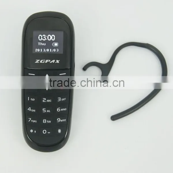 BHNS02 New Product Electronic GSM Mobile Phone Gadget Bluetooth Headset Dialer Listen Mp3 Music