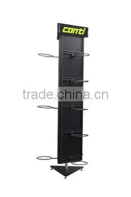 Triangle Rotating Tower for Spot Displays in Store Shoe Rack photo-5