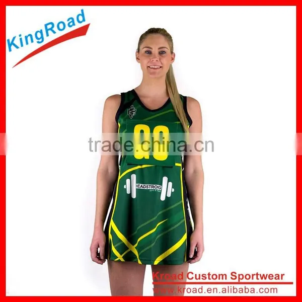 Good Quality Sublimated Netball Uniforms photo-3