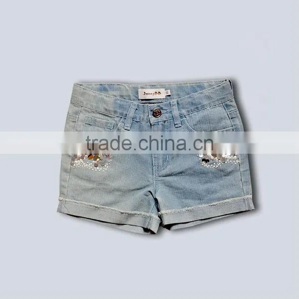 Shiny and Comfortable Baby Girl Hot Shorts for Summer Kids