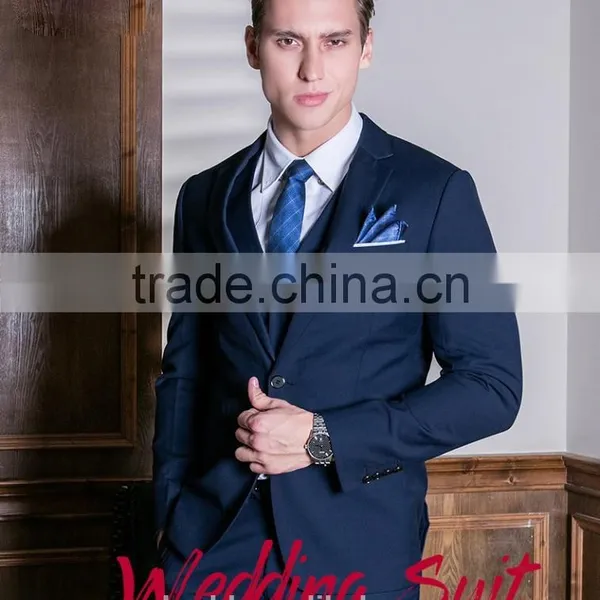Bespoke Suit Dress Sample Formal Tailor Made Slim Fit Suits For Men photo-3