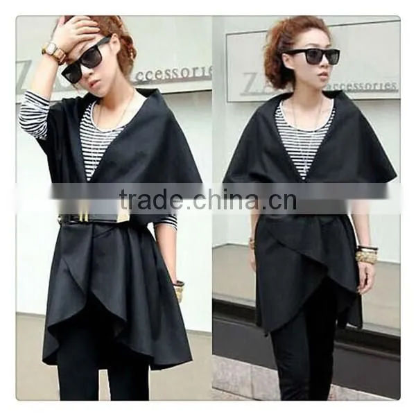 Spring New European Style Temperament Fashion Shawl,woolen Irregular Coat,women Shawl photo-2