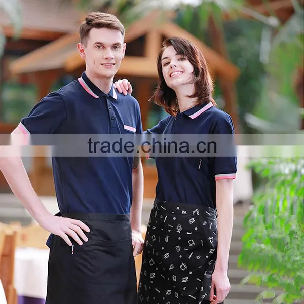 China Uniform Factory Restaurant Polo Shirt Waiter Work Wear photo-4