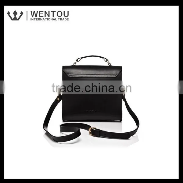 Fashionable Plain Single Shoulder Crossbody Bag photo-5