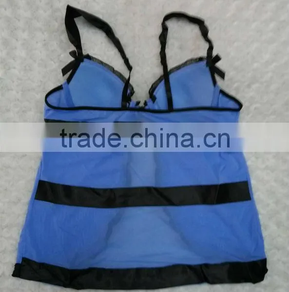 Blue Bra Cup Camisole for Ladies photo-2