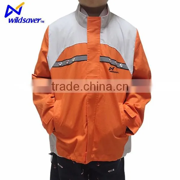 Unique High Visibility LED Glowing Reflective Traffic Safety Kid Jacket photo-6