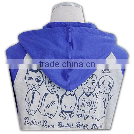 High Quality Lighter Zipper up Blue Children Winter Jacket photo-4