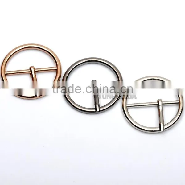 30mm 1.2inch Metal Alloy Pin Buckle Big Round Belt Bag Buckles Nickle,black,gold Colors BK-084 photo-2