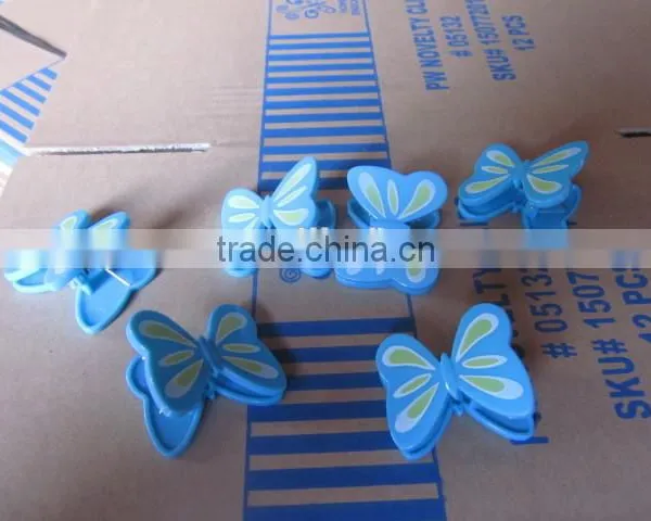 Fashion Stationery/ Promotional Buttlerfly Clips for Paper,bag and Craft photo-2
