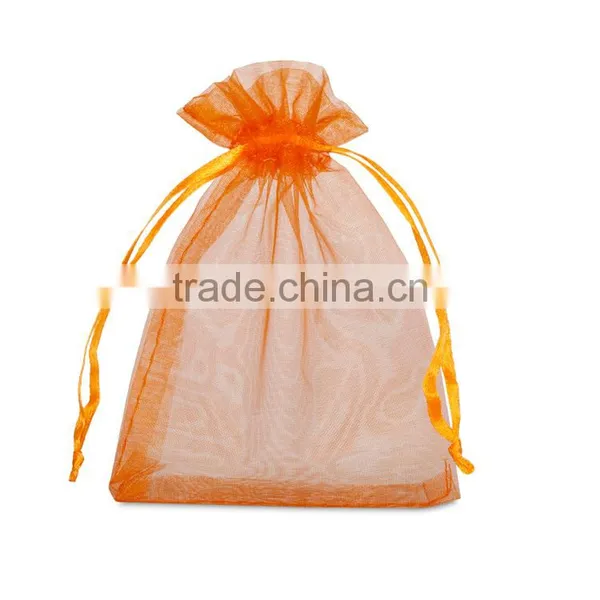 4x5 Luxury Small Chrismas Organza Gift Bag photo-2