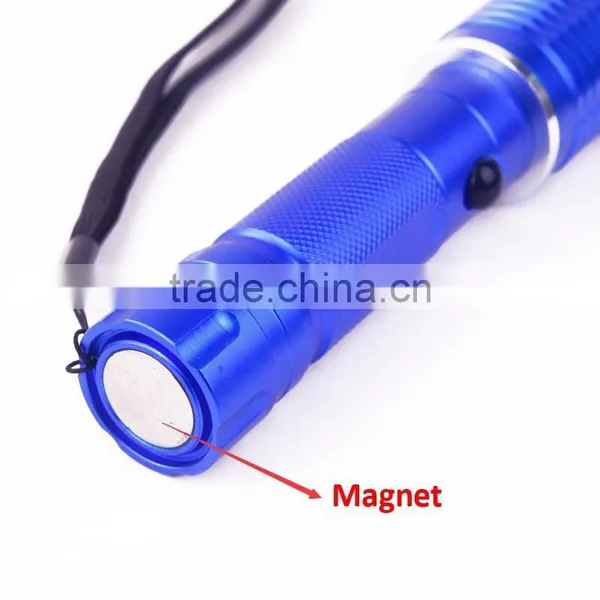 Aluminum Alloy 1W IP33 Extend-retract High Quality Powerful Flashlight photo-3