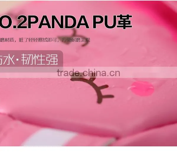 Wholesale Office & School Rabbit Panda Pencil Case Bag PVC PU Fabric Multifunction Animal Shape Pencil Bag photo-5