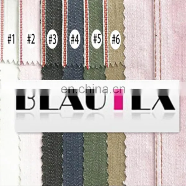 Cotton/polyester Colored Japan Selvedge Denim Fabric and Japanese Denim Fabric for Any Jeans,pants and Jacket photo-2