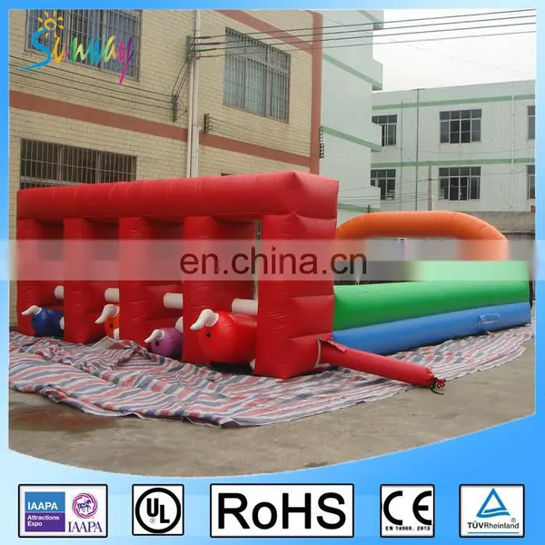 Inflatable Horse Racing Jumping Bouncing Game photo-3